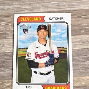 Bo Naylor Rookie Baseball Card 2023 Topps No. 172